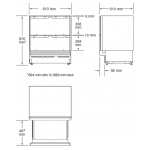 Sub-Zero ICBID-24RO 71公升 嵌入式抽屜雪櫃 (精準溫濕度控制)