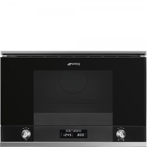 Smeg MP122N1 45cm 嵌入式微波爐 - 23公升 陶瓷底座設計