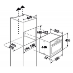Kuppersbusch EMWK6550.0W1 35公升 嵌入式微波焗爐 (不銹鋼) - 多功能合一，智能烹飪