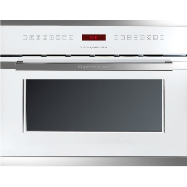 Kuppersbusch EMWK6550.0W3 35公升 嵌入式微波焗爐 (電鍍銀) - 多功能合一，智能烹飪