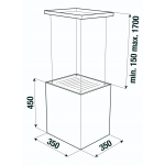 Kuppersbusch DI3800.0S 35厘米 島式抽油煙機 (遙控控制)
