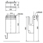 INAX JT-1000V 掛牆感應高速乾手機 (韓國製)