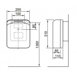 INAX KS-370 掛牆感應乾手機 (韓國製)