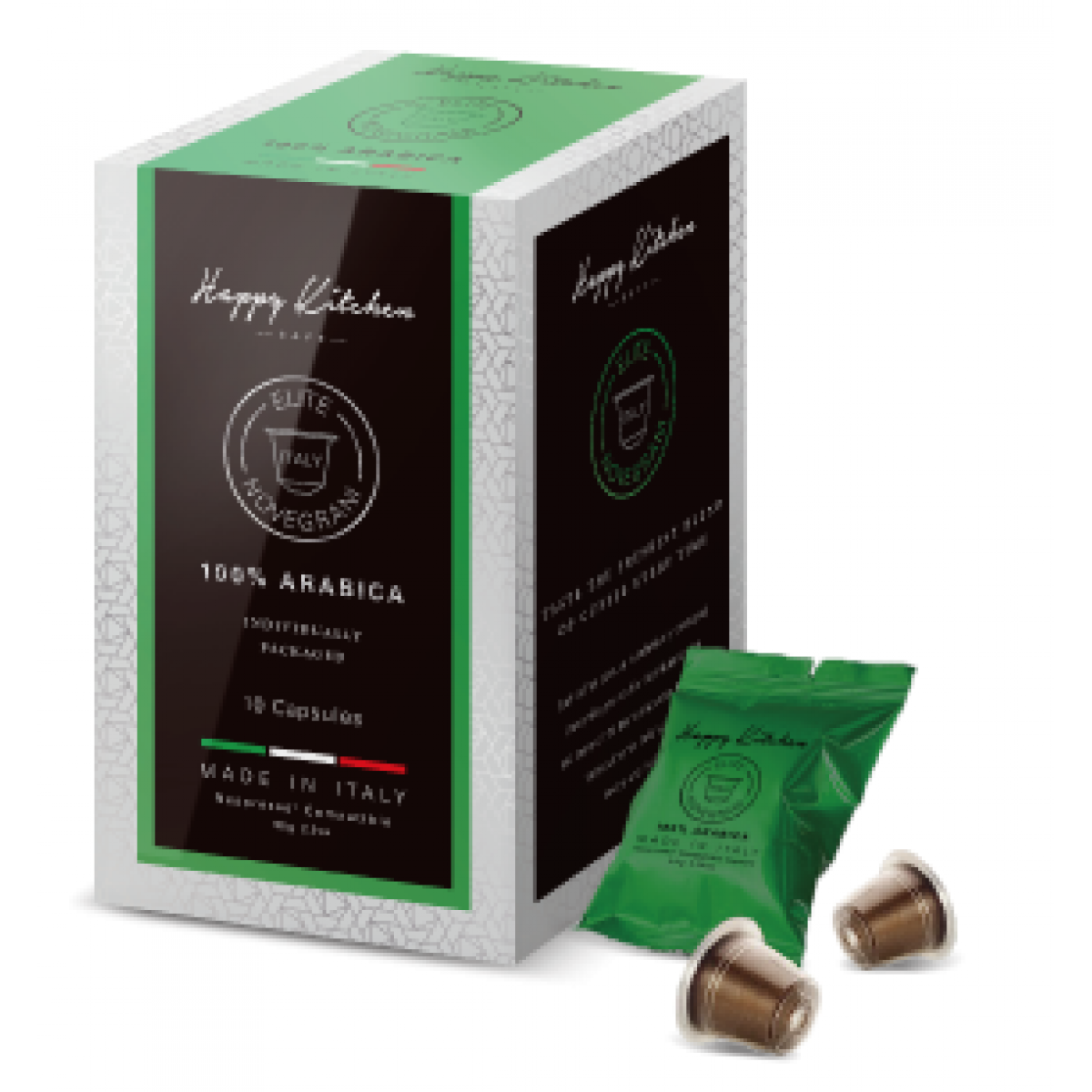 German Pool 德國寶 CMA-NP-EL10 Happy Kitchen 10粒裝膠囊咖啡 Elite Novegrani