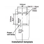 Geisar 捷莎 GSQ80W 高速乾手機 (白色, 1400W)