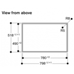 Gaggenau CV282101 200系列80厘米嵌入式感應電磁爐連排油煙機