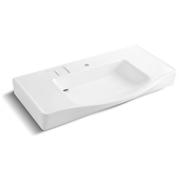 Kohler K-22780T-1-0 Family Care 39吋一體化洗手盆
