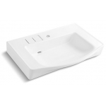 Kohler K-22779T-1-0 Family Care 31" 一體化洗手盆