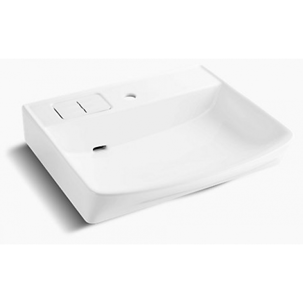 Kohler K-22778T-1-0 Family Care 24吋一體化洗手盆