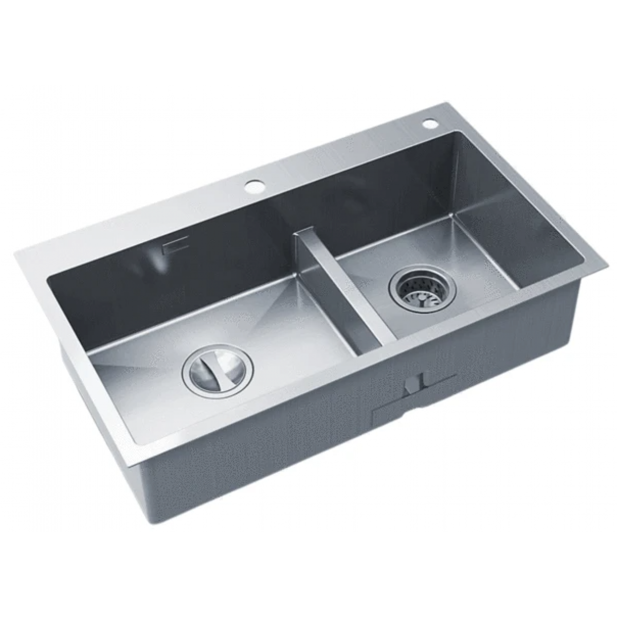 Kohler K-21918T-2FD-NA Malleco 31吋不銹鋼下崁式廚房雙鋅盆