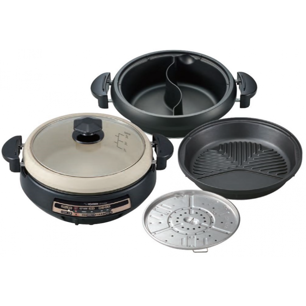 Zojirushi 象印 EP-PVQ30 4合1鴛鴦燒烤多功能電鍋