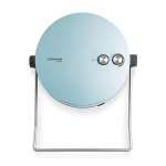 German Pool 德國寶 HTW-111BL 移動浴室寶 - 1500W, PTC陶瓷, 防濺水, 粉藍