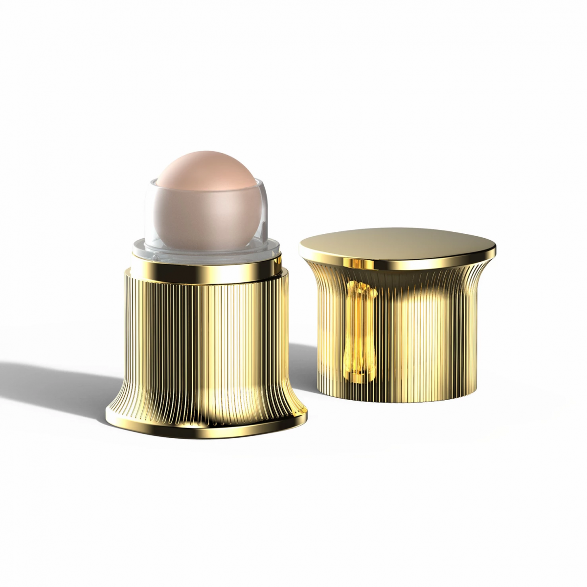 Vall DCVSQ-01 火山石抗菌面部吸油棒 (金色方頭)