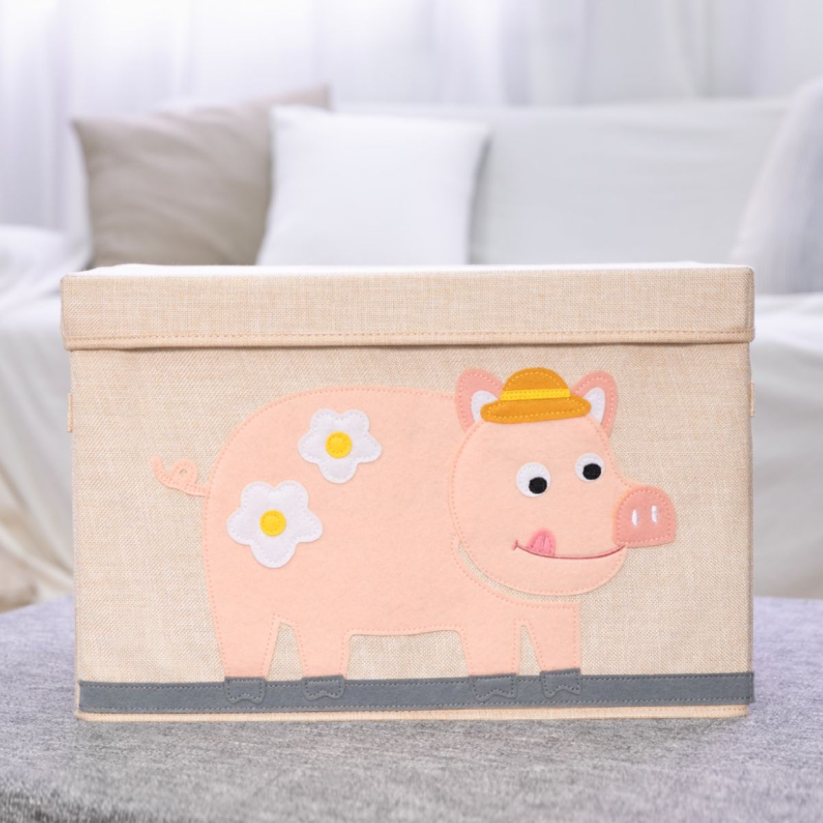 Novel Works DCPFSTB-03 殺菌消毒玩具收納箱 (豬圖案) Novel Works DCPFSTB-03 殺菌消毒玩具收納箱 (豬圖案)