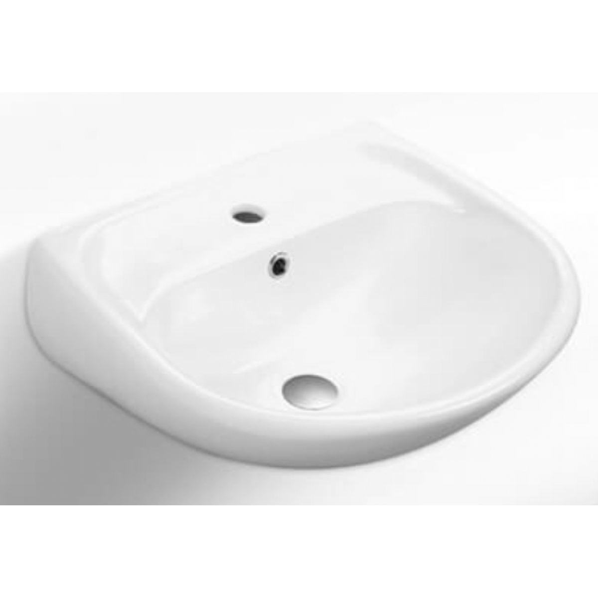 Rigel LH109 掛牆式面盆 - 高光表面、易於清潔