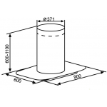 KUZZO 德信 RHEA9688IR 90厘米島式抽油煙機：高效靜音，不銹鋼設計