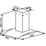 德信 KUZZO LEICHT9388IR 90cm 島式抽油煙機