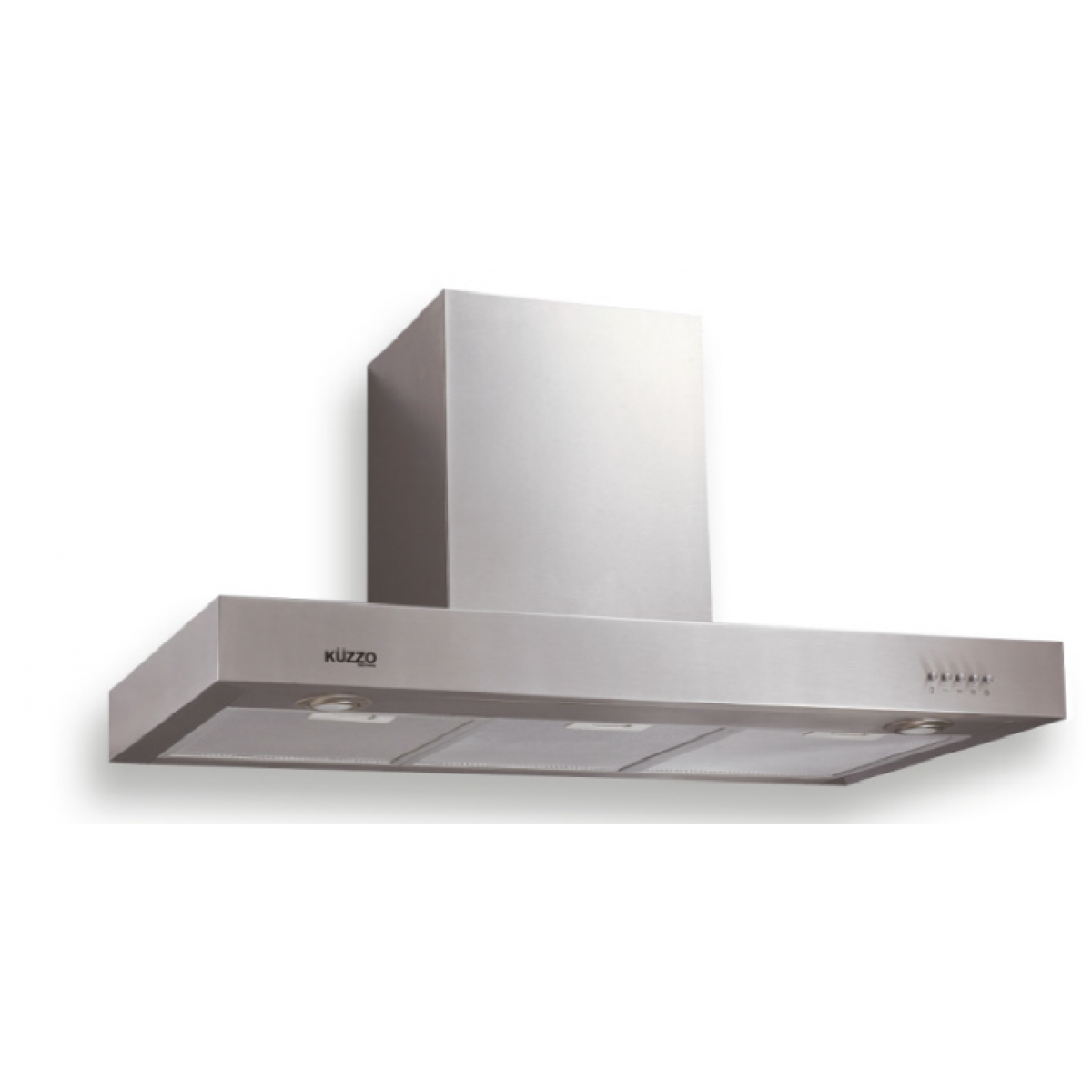 KUZZO 德信 KRISTALL998: 90cm 煙囪式抽油煙機 - 1080m³/h 強勁排風