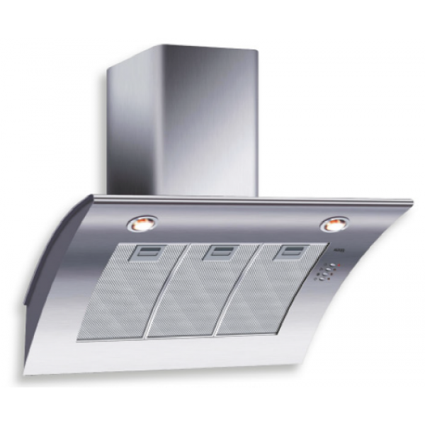 德信 KUZZO SKY978S 90厘米傾斜煙囪式抽油煙機：日本NSK電機，1080m³/h強勁排風，5年保用