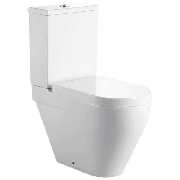Bellini AB4089 Rimless 特短自由咀座廁 (連水箱及油壓廁板)