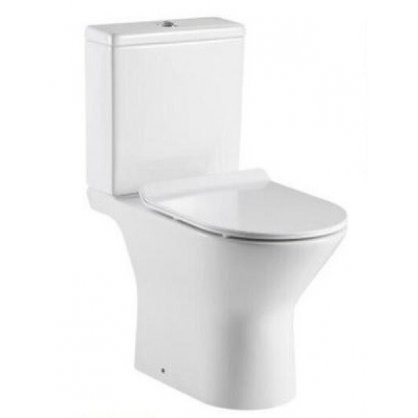 Bellini AB4084 Rimless 特短自由咀座廁 (連水箱及油壓廁板)