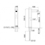 Bellini Italy BL-GL-8881 高身單冷水感應龍頭