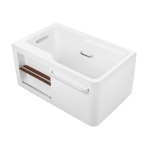 KOHLER K-99013T Aleutian 纖維浴缸連去水