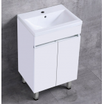 Richford RUS-3301-WH Basin with Stainless steel Cabinet (White)