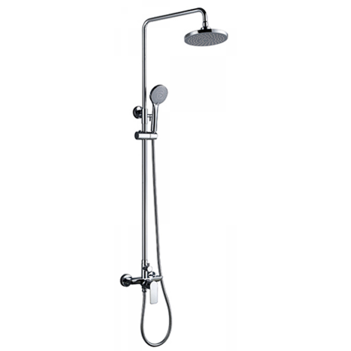 Richford RF173033 淋浴套裝組合 - 銅主體浴缸龍頭，ABS手持花灑