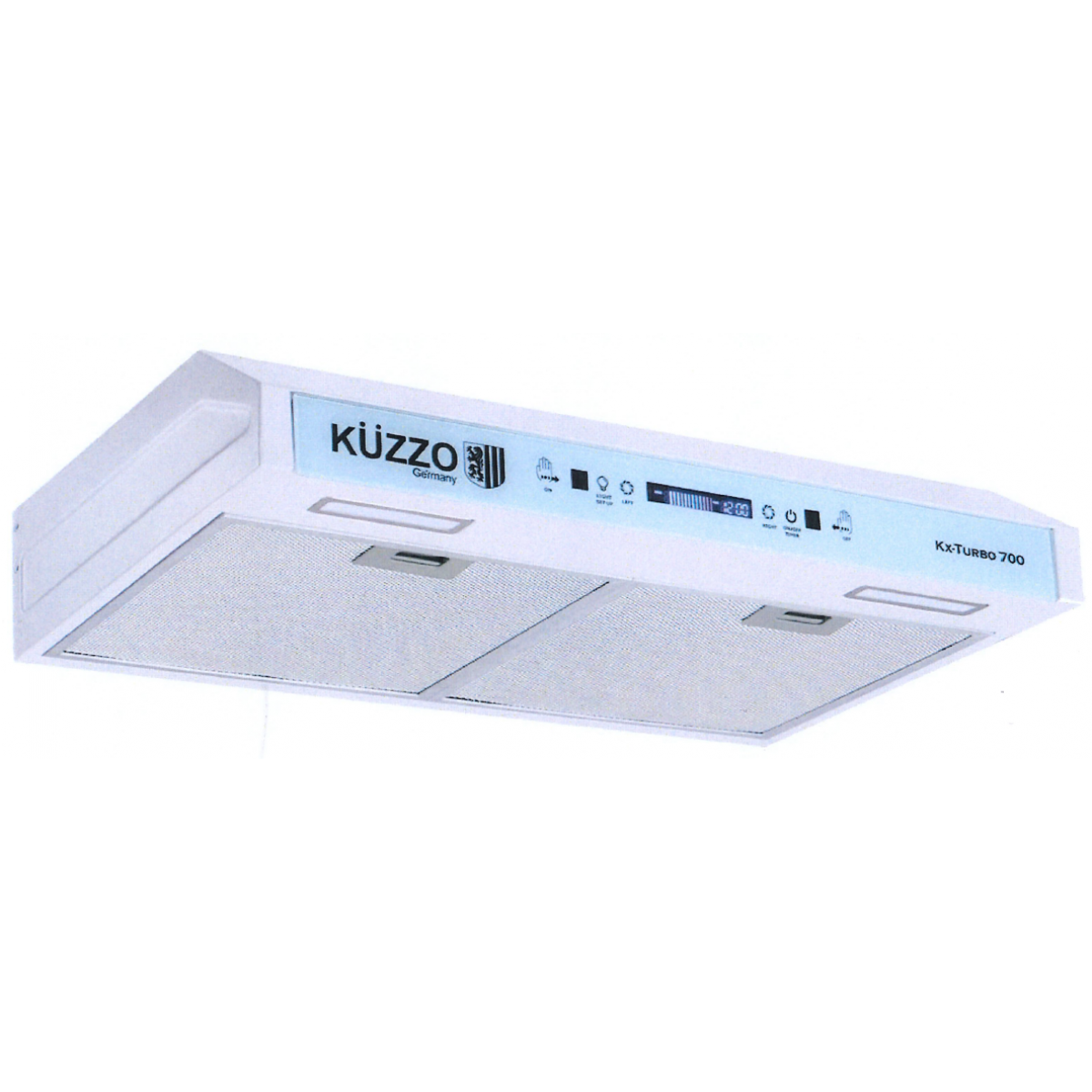 德信 KUZZO KX-TURBO-700 71cm 電熱除油 斜面式抽油煙機