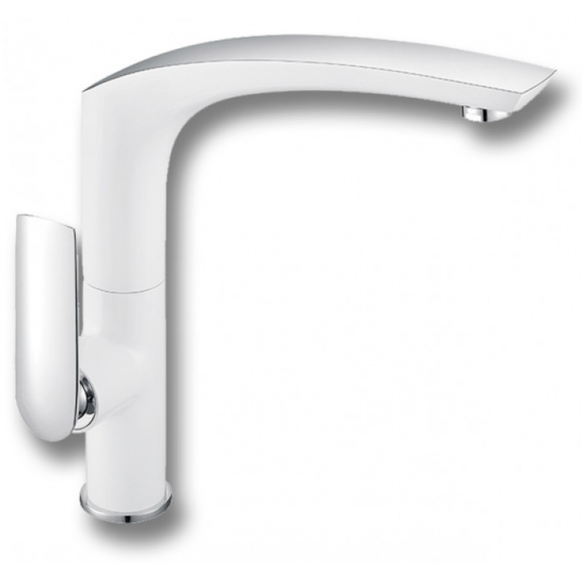 Richford RF76220-4 廚盆水龍頭 (亮光白) - 全銅主體，高290mm，5年保用