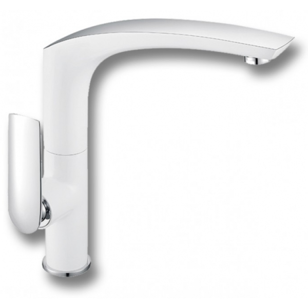 Richford RF76220-4 廚盆水龍頭 (亮光白) - 全銅主體，高290mm，5年保用