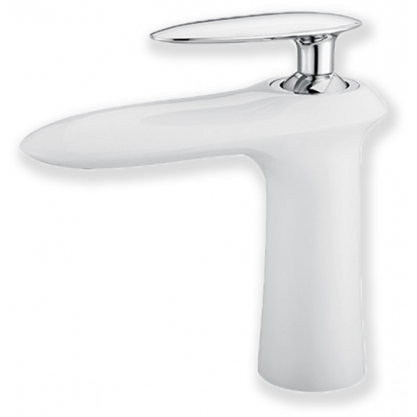 Richford RF75110-4 洗手盆水龍頭 (亮光白) - 銅主體，5年保用西班牙閥芯