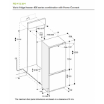 Gaggenau RB472304 418公升嵌入式雙門雪櫃：A++級能效，無霜技術，內置製冰機