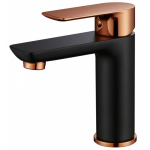 Richford RF73011BRG 洗手盆水龍頭 (黑色+玫瑰金色)