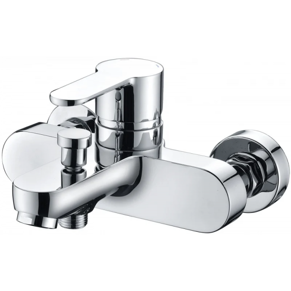 Richford RF19904B 浴缸水龍頭 - 單把手，全銅主體，鍍鉻