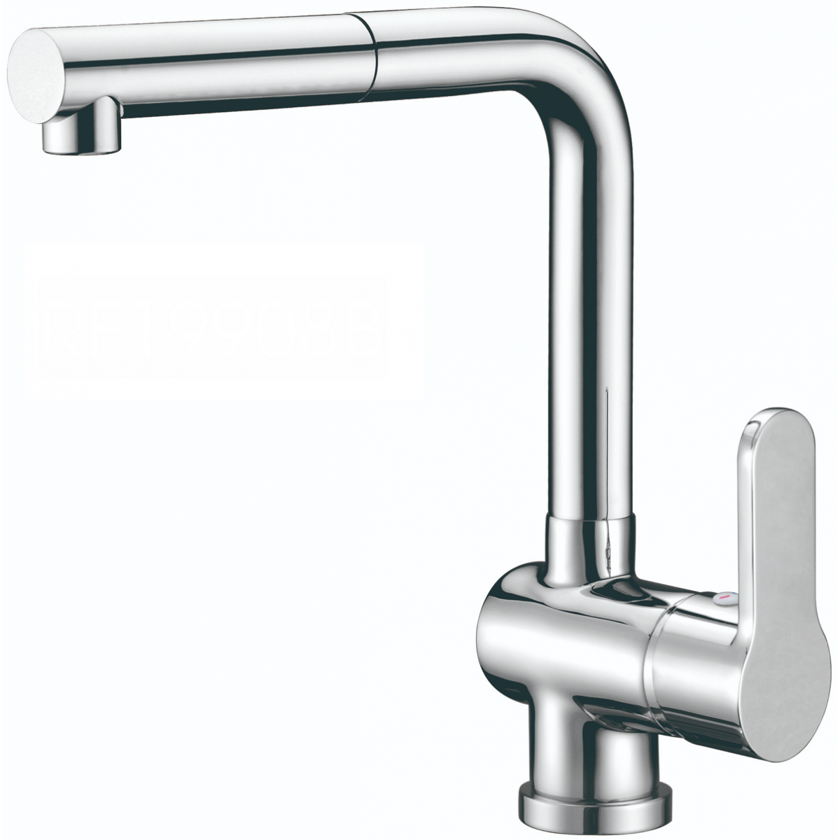 Richford RF19908B 廚盆水龍頭 - 單把手，360度旋轉出水管