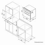 GERMAN POOL 德國寶 DSR-310S 100公升 嵌入式消毒碗櫃