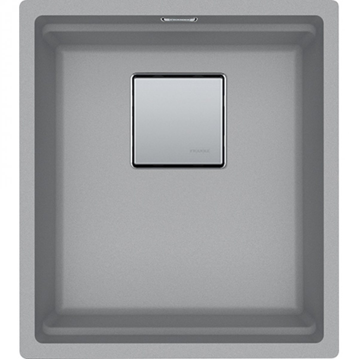 Franke KNG110-37-SG Kubus 2 花崗岩檯底式單昇盆 (石灰色)