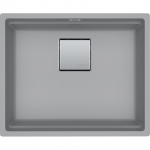 Franke KNG110-52-SG Kubus 2 Granite Table Single Sink Basin (Stone Grey)