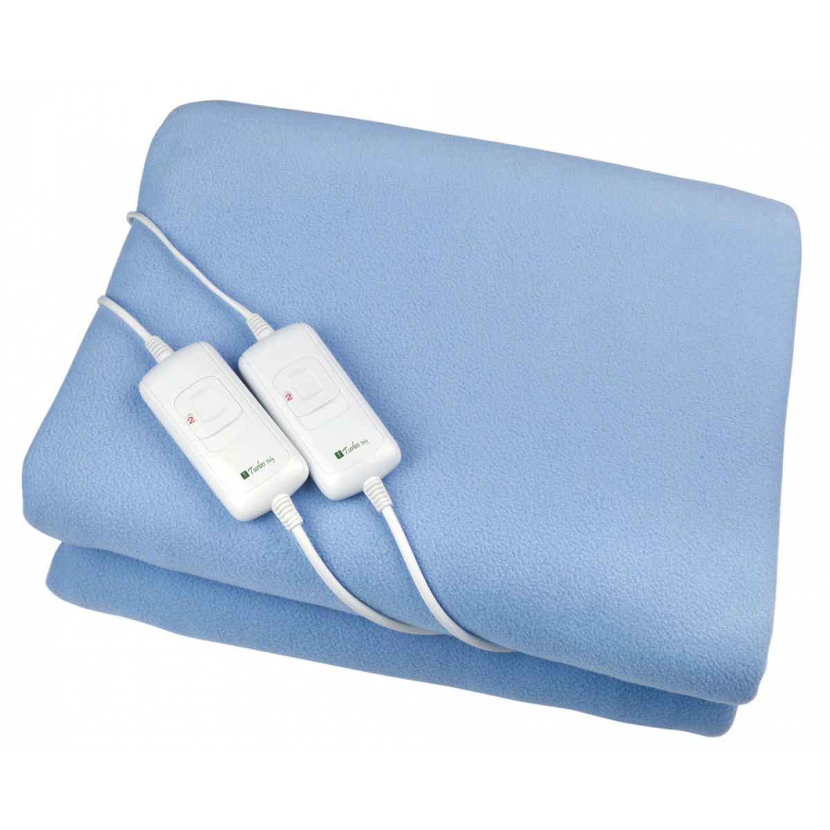 Turbo Italy TEB-162 雙人纖維電暖墊 - 雙重過熱保護，可拆卸插頭