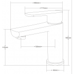 Well Bloom Italy 熱賣700系列 龍頭連雨淋套裝 (玫瑰金色) - 廚盆龍頭，面盆龍頭，雨淋花灑