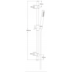 Well Bloom Italy 熱賣700系列 龍頭套裝 (玫瑰金色) - 高身面盆龍頭，單控浴缸龍頭，柱裝花灑