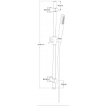 Well Bloom Italy 熱賣700系列 龍頭套裝 (玫瑰金色) - 面盆龍頭，單控浴缸龍頭，柱裝花灑