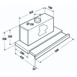 Kuppersbusch DEF6550.0E 60厘米 647m³/h 拉趟式抽油煙機