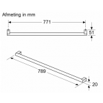 Siemens 西門子 CI10ZH10 雪櫃把手
