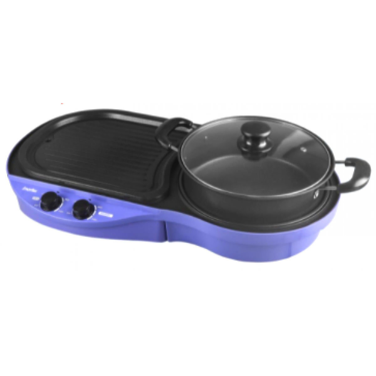 Imarflex 伊瑪 IMC-FK152 燒烤派對電火鍋 - 1700W，雙溫控設計，不黏塗層