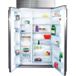 Sub-Zero ICBBI-42S/S/TH 嵌入式對門雪櫃 - 650公升，雙重冷藏，空氣淨化系統