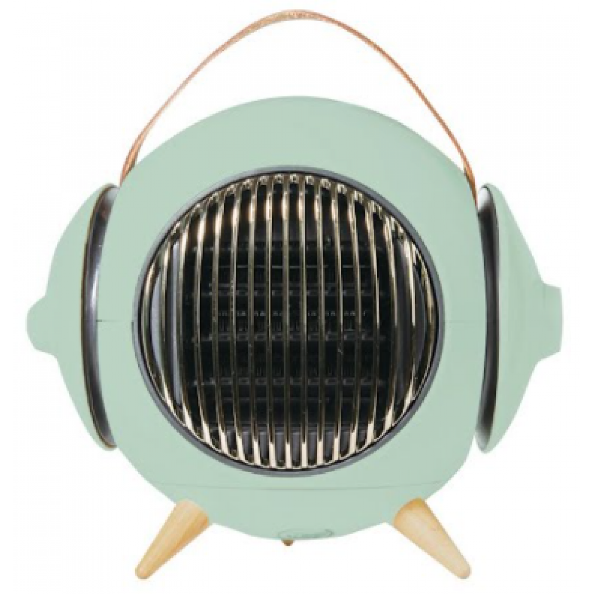 SENKI 千崎 SK-K01 座檯暖風機 (綠色) - 1200W，廣角搖頭，輕巧設計