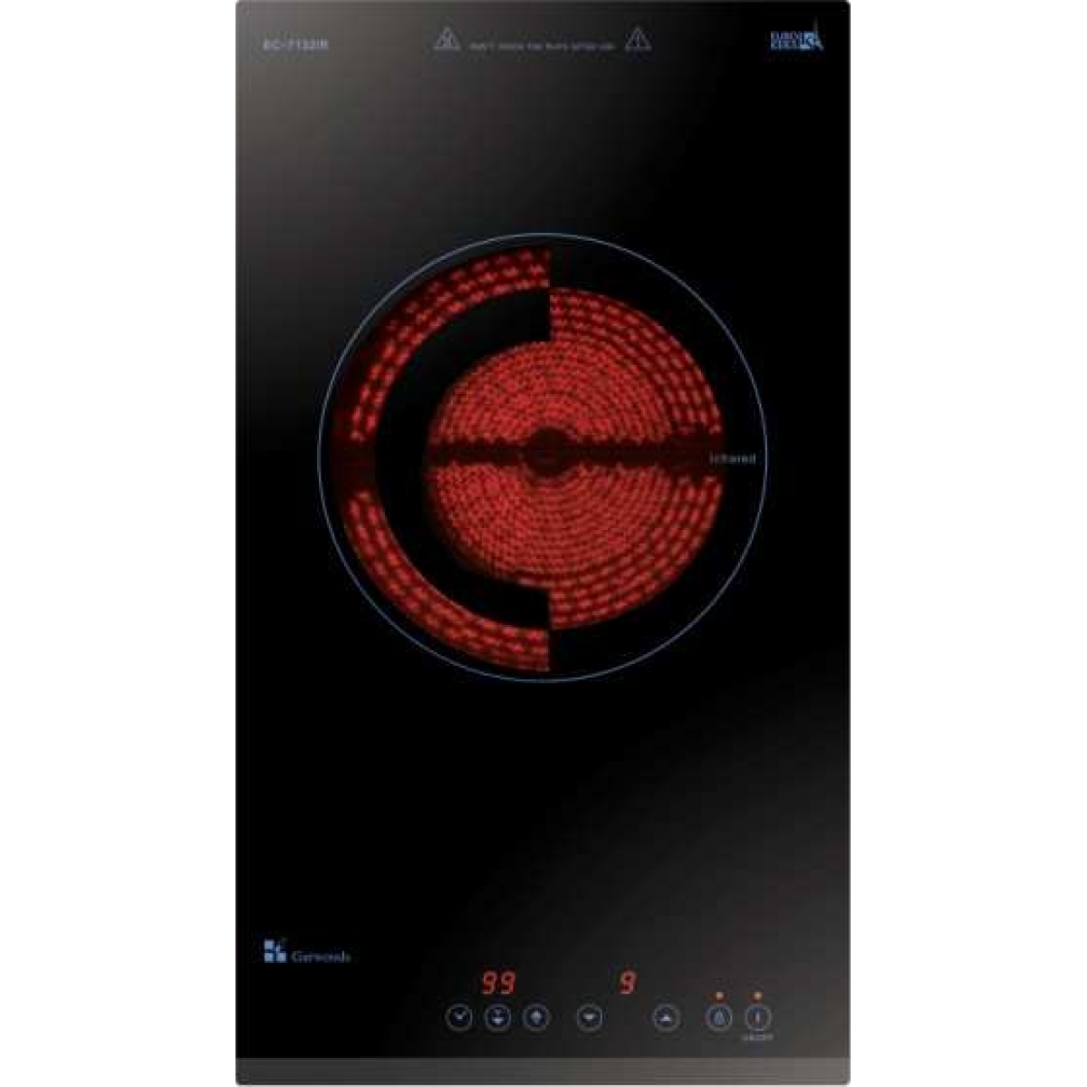 樂思 GARWOODS EC-7132IR 28.8厘米嵌入式電陶爐 - 2300W法國面板
